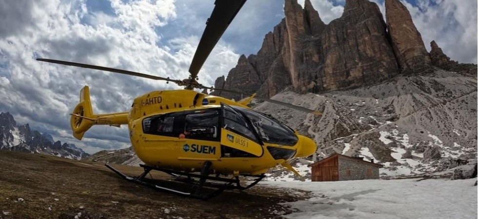 Famiglia (con nonno 75enne, figlio e due nipoti) troppo stanca in ferrata: deve intervenire l'elicottero di soccorso